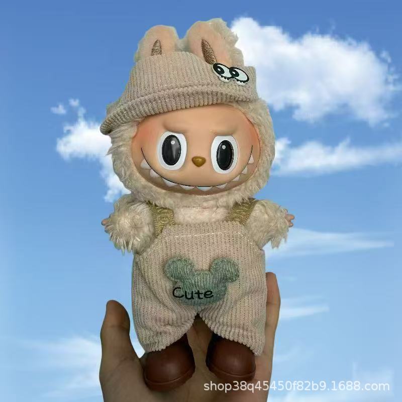 Labubu 17cm Set Plush Clothes