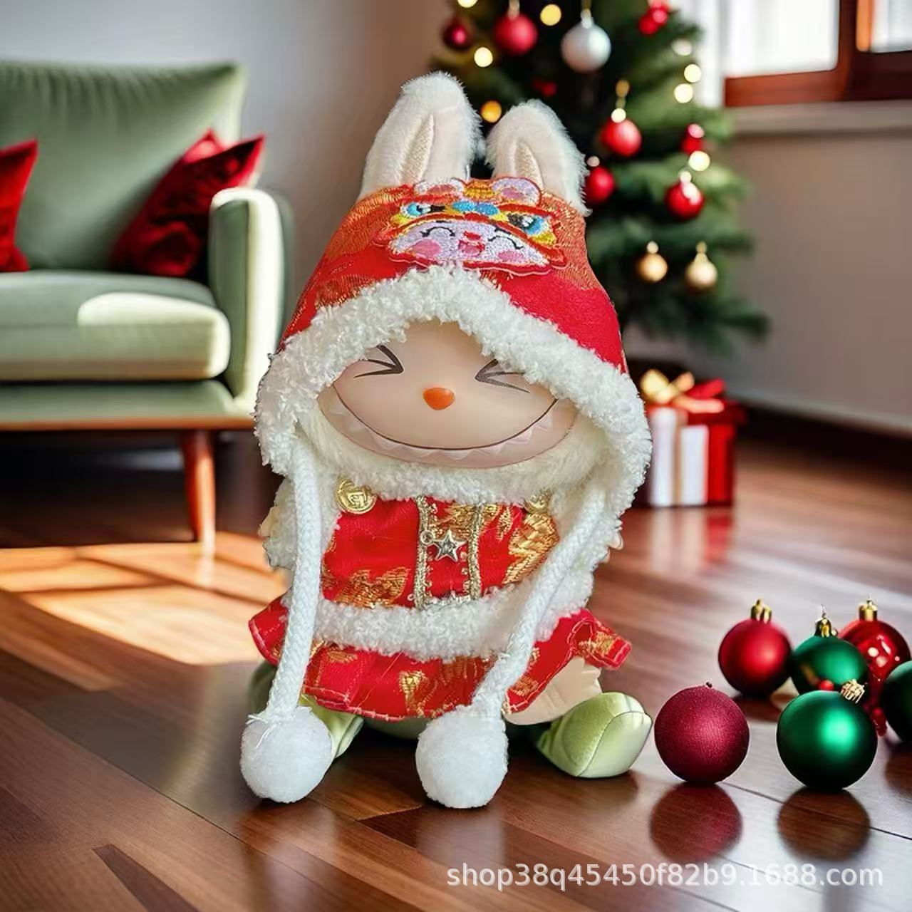 Labubu 17cm Set Plush Clothes