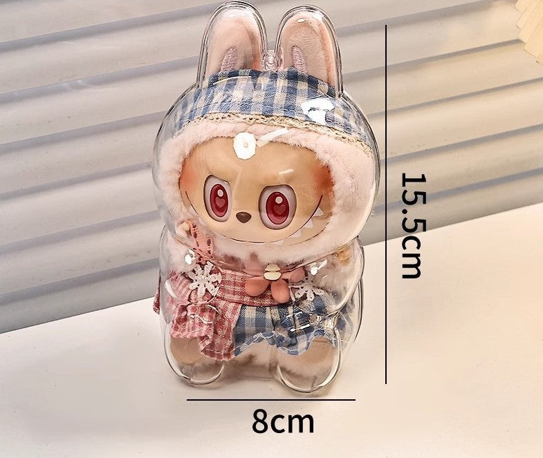 Labubu Protective Case Box for 1st, 2nd, 3rd Generation Vinyl Dolls