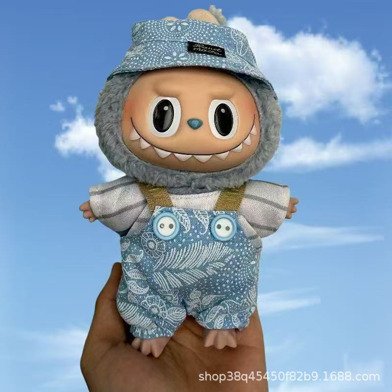 Labubu 17cm Set Plush Clothes
