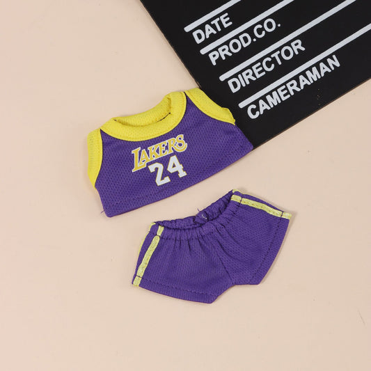 Labubu Clothes, Jersey for 17cm labubu dolls, compatible with Labubu Heartbeat Macaron