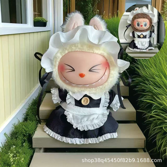 Labubu 17cm Set Plush Clothes