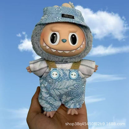 Labubu 17cm Set Plush Clothes